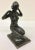 Antique Crackle Painted & Cast Metal Nude For Sale - Image 11 of 11