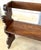 Italian Baroque Carved Walnut Revolving Hall Bench, Late 17th–Early 18th Century For Sale - Image 10 of 15