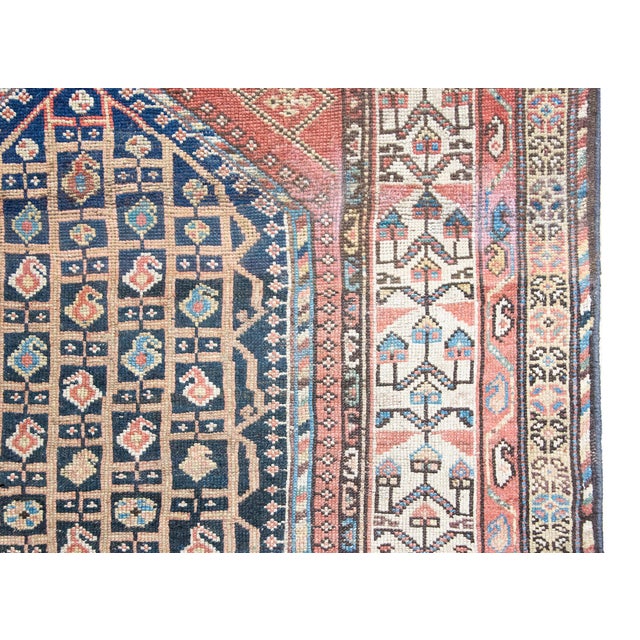 Early 20th Century Persian Khamseh Rug For Sale - Image 4 of 16