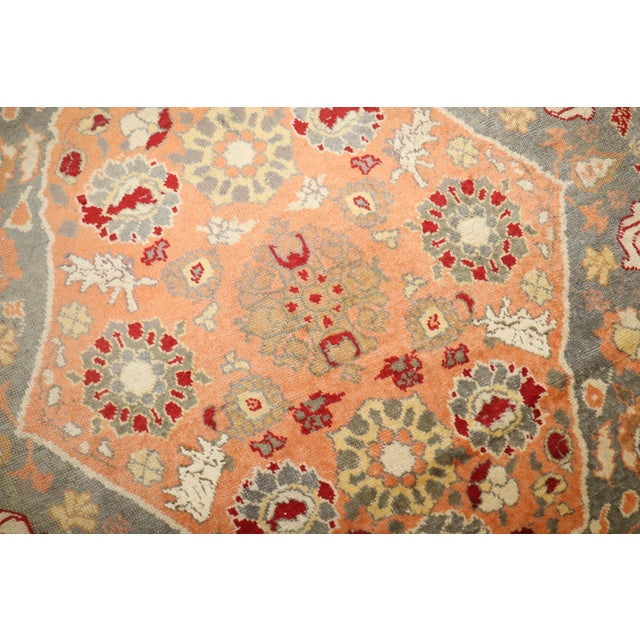 Textile Animal Motif Turkish Inspired Agra Rug no. j5230 For Sale - Image 7 of 12