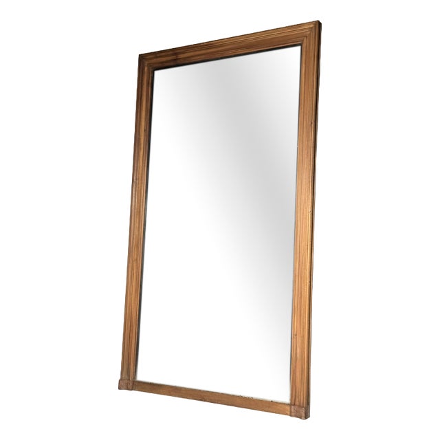 19th Century Belgian Full-Length Mirror For Sale