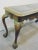 Chippendale Style Carved Oak Console Table For Sale - Image 4 of 7