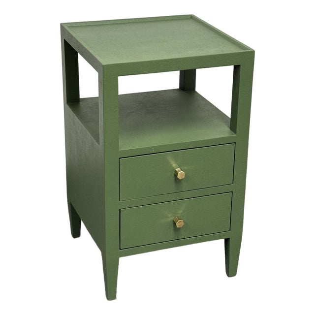Made Goods Jarin Nightstand, Moss For Sale