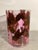 Resin Flower Vase with Rose Stems and Leaves Inside, 1970s For Sale - Image 9 of 15