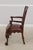 Set of 4 Maitland Smith Georgian Mahogany Armchairs For Sale In Philadelphia - Image 6 of 17