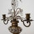 Pair of Early 20th C. Crystal Flower Brass Candelabras French Style, For Sale In New York - Image 6 of 15