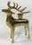 Make it sparkle this holiday season! Simple and chic, this vintage brass stag deer candle holder is an ideal addition to...