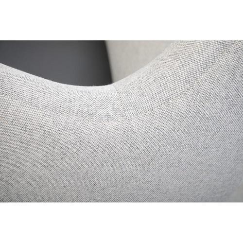 Black Poet Sofa in Grey Fabric and Black Leather by Finn Juhl, 2020 For Sale - Image 8 of 17