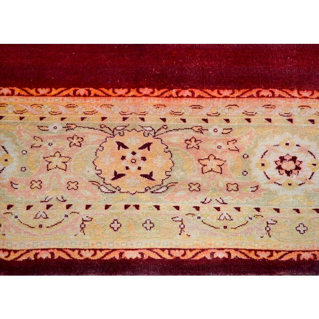 Early 20th Century Indian Agra Rug For Sale In Chicago - Image 6 of 10