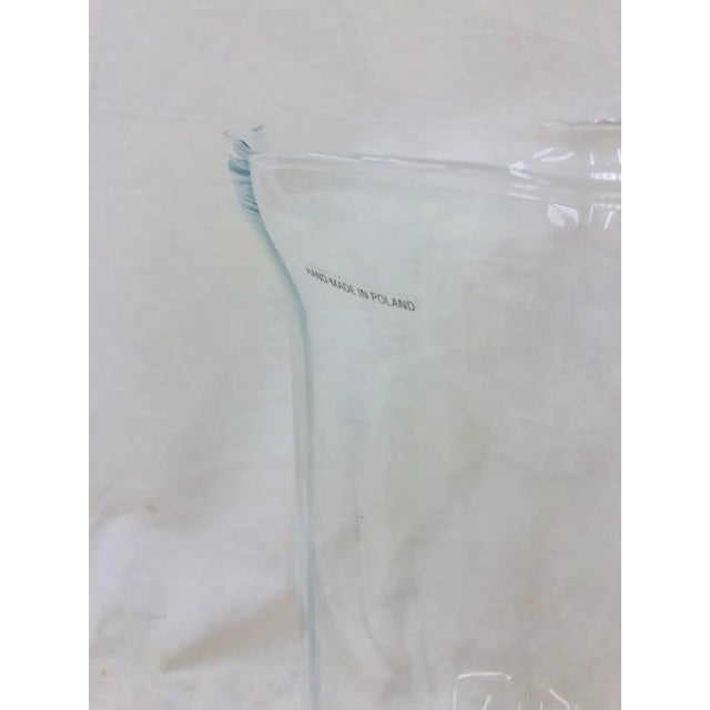 1980s Vintage handmade Glass Lantern For Sale - Image 5 of 8