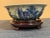 Blue Vintage Victoria Ironstone Large Decorative Bowl With Celadon Glaze For Sale - Image 8 of 11