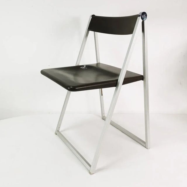 Folding Chair by F. Hero & K. Odermatt for Interlübke, 1970s For Sale - Image 13 of 13