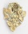 Antique Early 20th Century Brass Grape Cluster & Leaf Door Knocker For Sale In Houston - Image 6 of 6