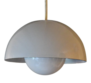 Flowerpot Pendant Light attributed to Verner Panton, 1960s