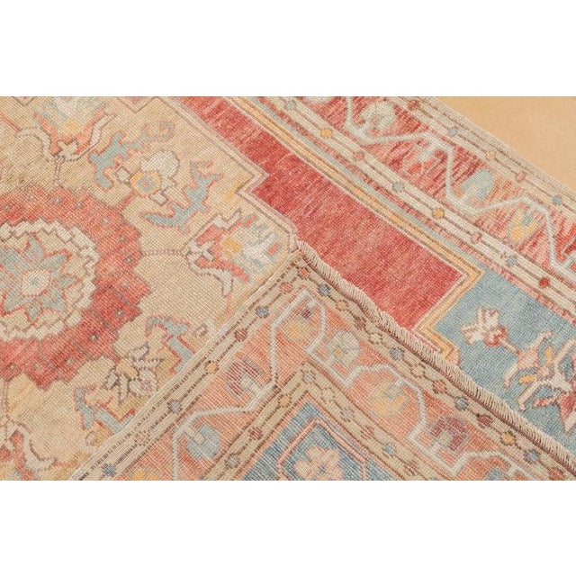 Vintage Turkish Rug 4'8'' X 8'4'' For Sale - Image 10 of 11