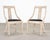 Late 20th Century Pair of Maitland Smith Attributed Tessellated Stone Gondola Chairs For Sale - Image 5 of 18