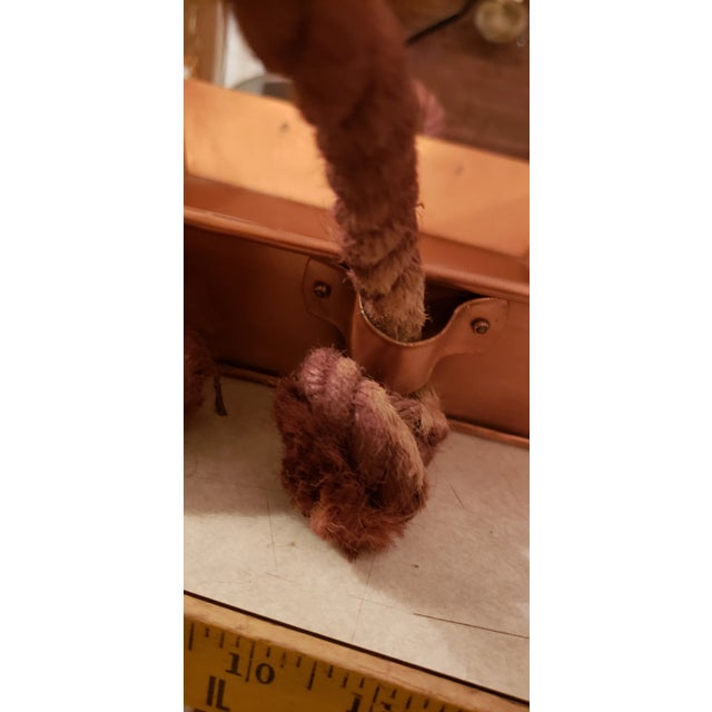 Vintage Copper Nesting Platters or Trays With Rope Handles - Set of 3 For Sale - Image 4 of 6