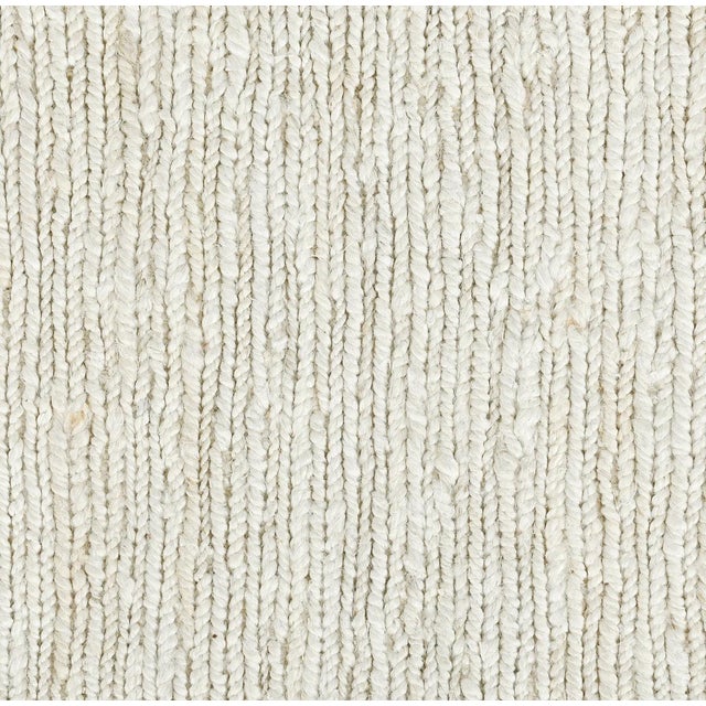 Finely woven 100% jute rug in fresh light ivory tones. Available in numerous sizes. Please note that its appearance may...
