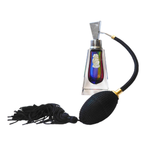 1930s Imperlux Multi Color Crystal Perfume Bottle