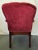 Vintage Georgian Style Carved Wood With Tufted Upholstery Bergere Chair For Sale - Image 9 of 12