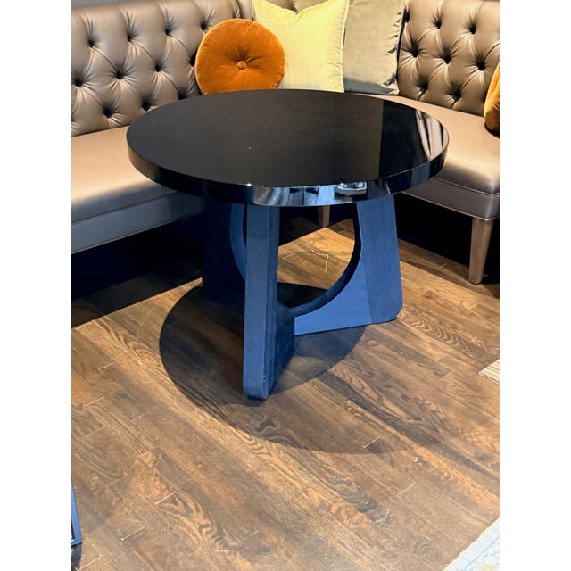 2010s Christian Liaigre Montfaucon Lacquered Side Table For Sale - Image 5 of 6