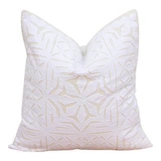 Kuhu Applique Pillow Cover For Sale