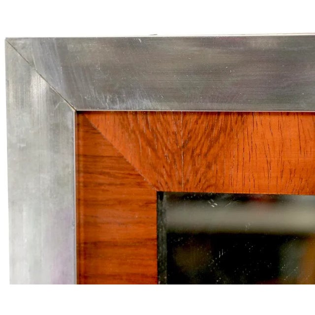 1970s Mid Century Mirrors After Baughman - a Pair For Sale - Image 5 of 12