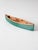 Mid 20th Century Mid-Century Handmade Wooden Canoe Model For Sale - Image 5 of 13