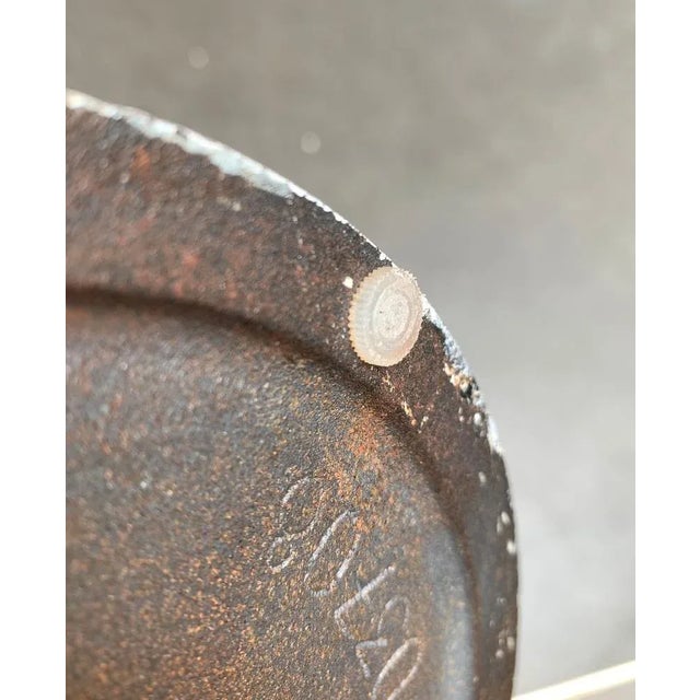 Mid-Century Minimalist Perforated Steel Umbrella Stand, 1960s For Sale - Image 14 of 18