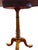 1990s 1990s Theodore Alexander British Colonial Campaign Tripod Side Table With Brass Inlay For Sale - Image 5 of 10