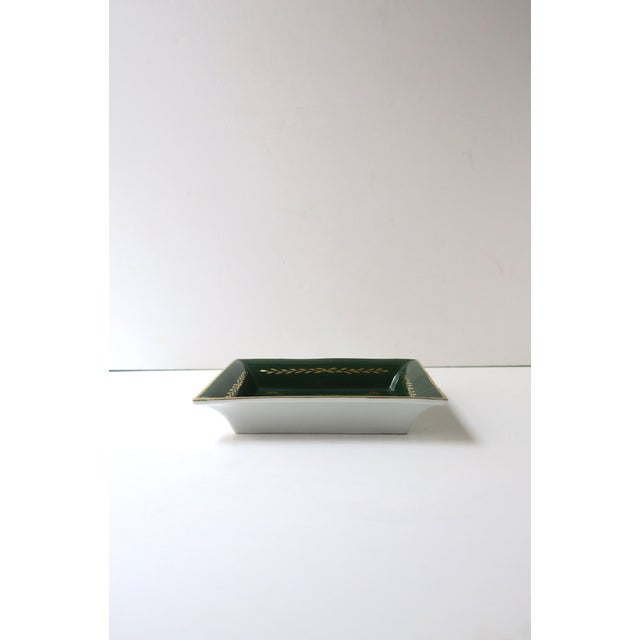 French Porcelain Tray Catchall Vide-Poche Jewelry Dish, Mid 20th Century, France For Sale - Image 9 of 10