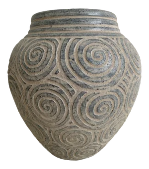 20th Century Handcrafted Pottery Vase