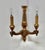 Regency Style Gilt Wood Carved Twinwall Light, 1900s For Sale - Image 4 of 8