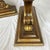 This listing is for a pair of vintage wooden architectural table bases with ornate gold-gilt carved scrollwork and...
