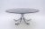 Glass Round Chrome & Smoked Glass Coffee Table, 1970s For Sale - Image 7 of 7