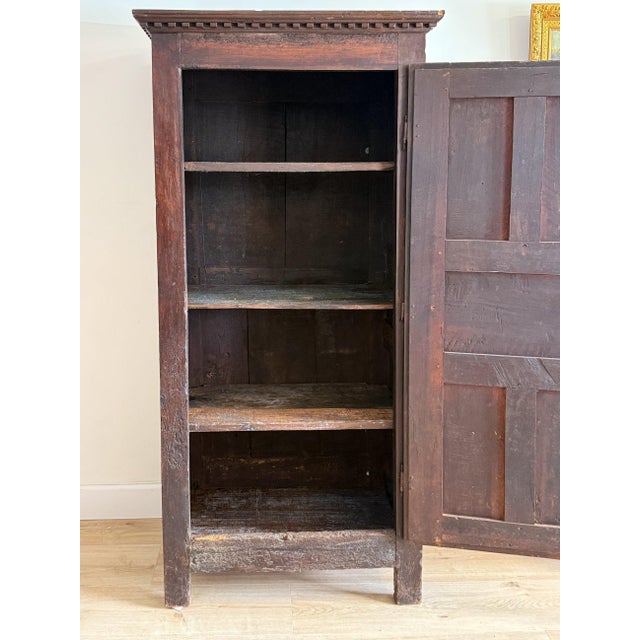 19th Century French Walnut Bonnettiele/Armoire For Sale - Image 10 of 10