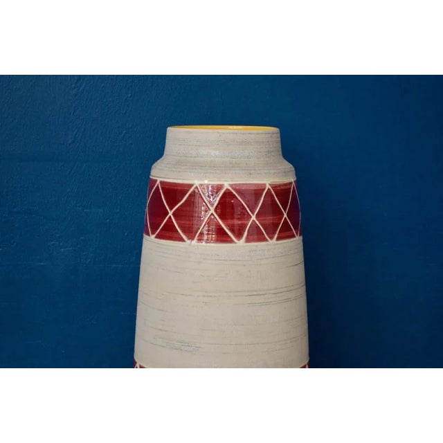 1960s Large Floor Vase from Scheurich, 1960s For Sale - Image 5 of 9