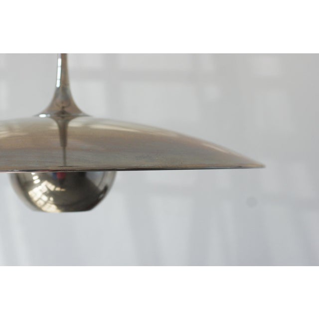 Silver Pendant Lamp from Florian Schulz For Sale - Image 4 of 6