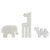 Italian Carrara Marble Animals Sculpture from Fratelli Mannelli, Italy, 1970s, Set of 3 For Sale - Image 6 of 18
