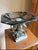 1950s Hollywood Regency Pedestal Centerpiece Bowl, Smoky Glass Ashtray With Marble Base For Sale In New York - Image 6 of 15