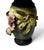 1880s French Barbotine Majolica Vase in the Form of a Lamp For Sale - Image 12 of 12