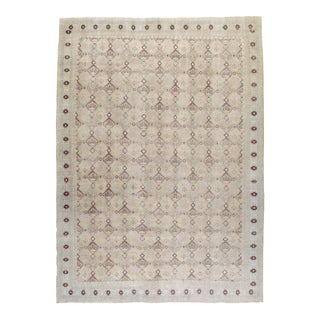 Galerie Shabab Collection Mid-20th Century Handmade Persian Kashan Large Room Size Carpet For Sale