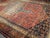 Textile 19th Century Oversized Persian Bidjar Rug, Hand-Knotted Wool, Herati Geometric Pattern, Pale Blue & Terracotta, 11x19 For Sale - Image 7 of 7