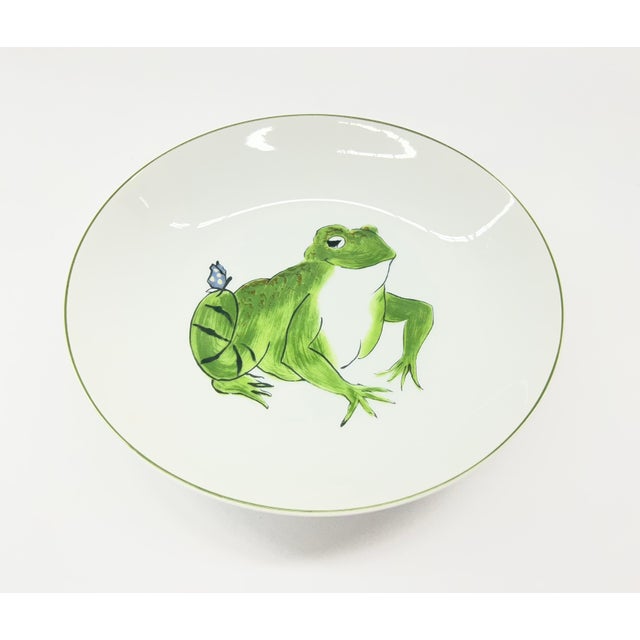 Set Of 4 Vintage Taste Setter By Sigma Frolicking Frogs Coupe Bowls $128 7 3/4” diameter Add a playful pop of personality...
