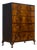 Art Deco Walnut and Walnut Veneer Chest of Drawers from Beithcraft, 1950s For Sale