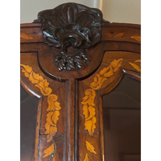 Mid 19th Century European-Style Marquetry Hutch For Sale In Los Angeles - Image 6 of 6