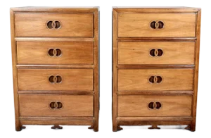 1960s Michael Taylor for Baker Far East Chests of Drawers