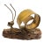 1970s Torch Cut Snail Sculpture For Sale