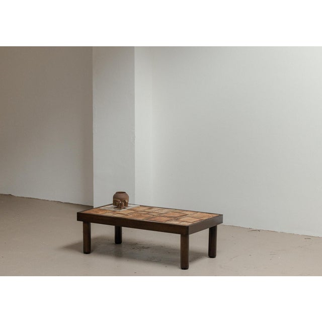 Wood Coffee Table from Vallauris, France, 1950s For Sale - Image 7 of 7