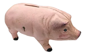 Antique This Little PiggyBank Figurine
